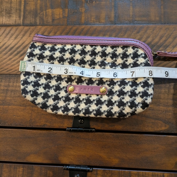 NWOT Rafe New York Houndstooth Wristlet - Picture 4 of 9